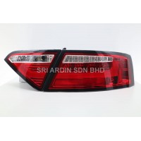 AUDI A5 B8 07-09 Red Clear Light Bar LED Tail Lamp AUDI A5 B8 07-09 Red Clear Light Bar LED Tail Lamp